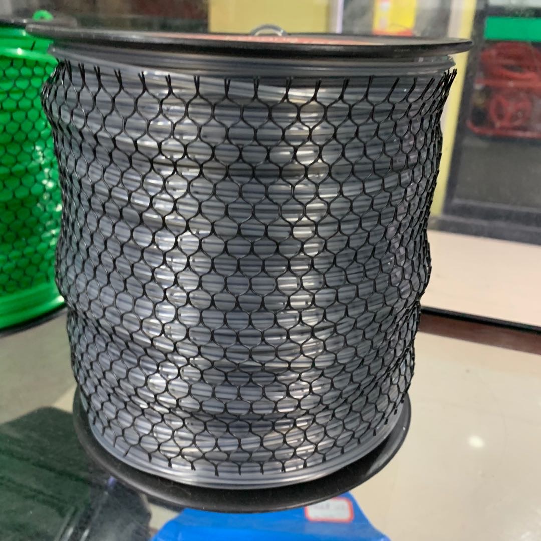 耐磨型打草绳3.0mm灰色款圆形割草线细节图