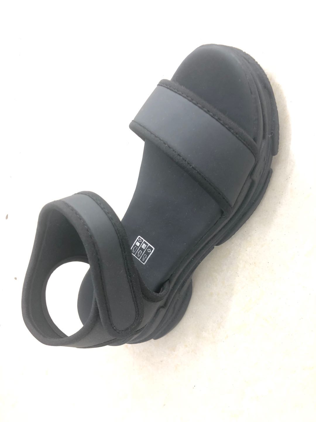 2020 Summer New Small Fresh Slippers Outside To Wear All-Matching Cowhide Sandals 597
