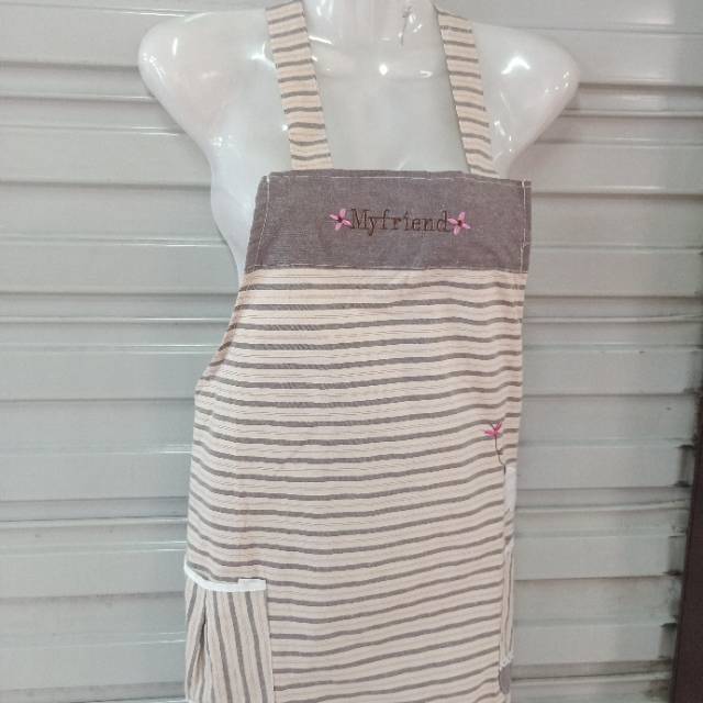 Apron Household kitchen attendant cotton work clothes women fashion men waterproof oil bib thumbnail