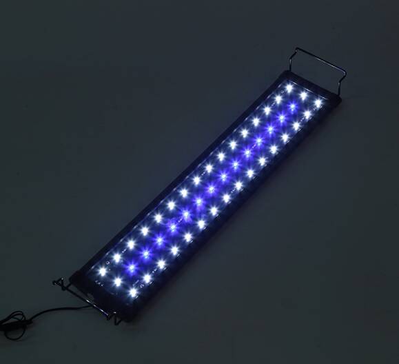 水族照明LED拉杆灯LED灯片省电伸缩拉杆详情图2