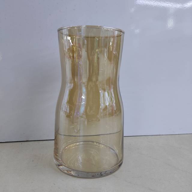 Nordic glass vase, flower arrangement in living room thumbnail