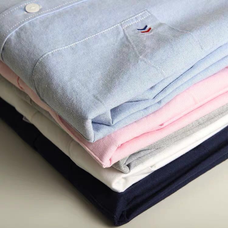 80 counts of high-density cotton Oxford fabric! High-end business men's autumn long-sleeved casual shirt