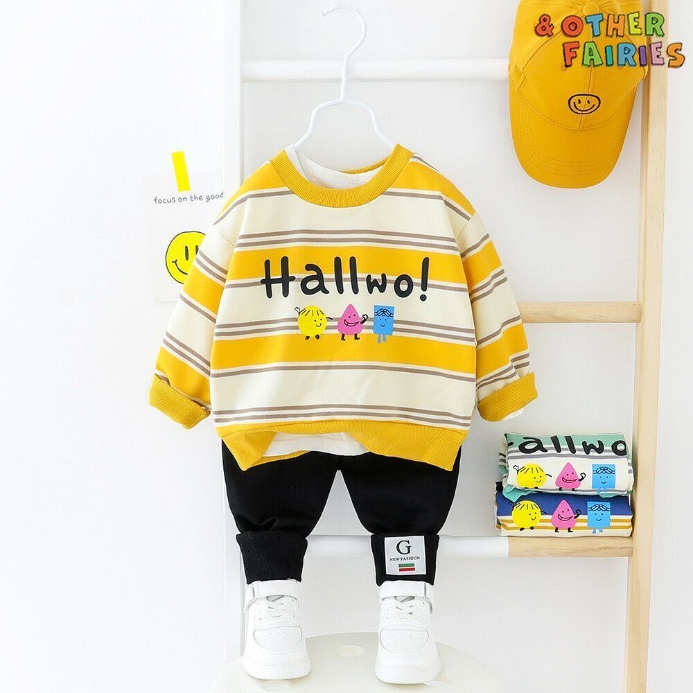 男童套装宝宝春装童装2020新款韩版洋气儿童套装婴小童男孩两件套详情图2