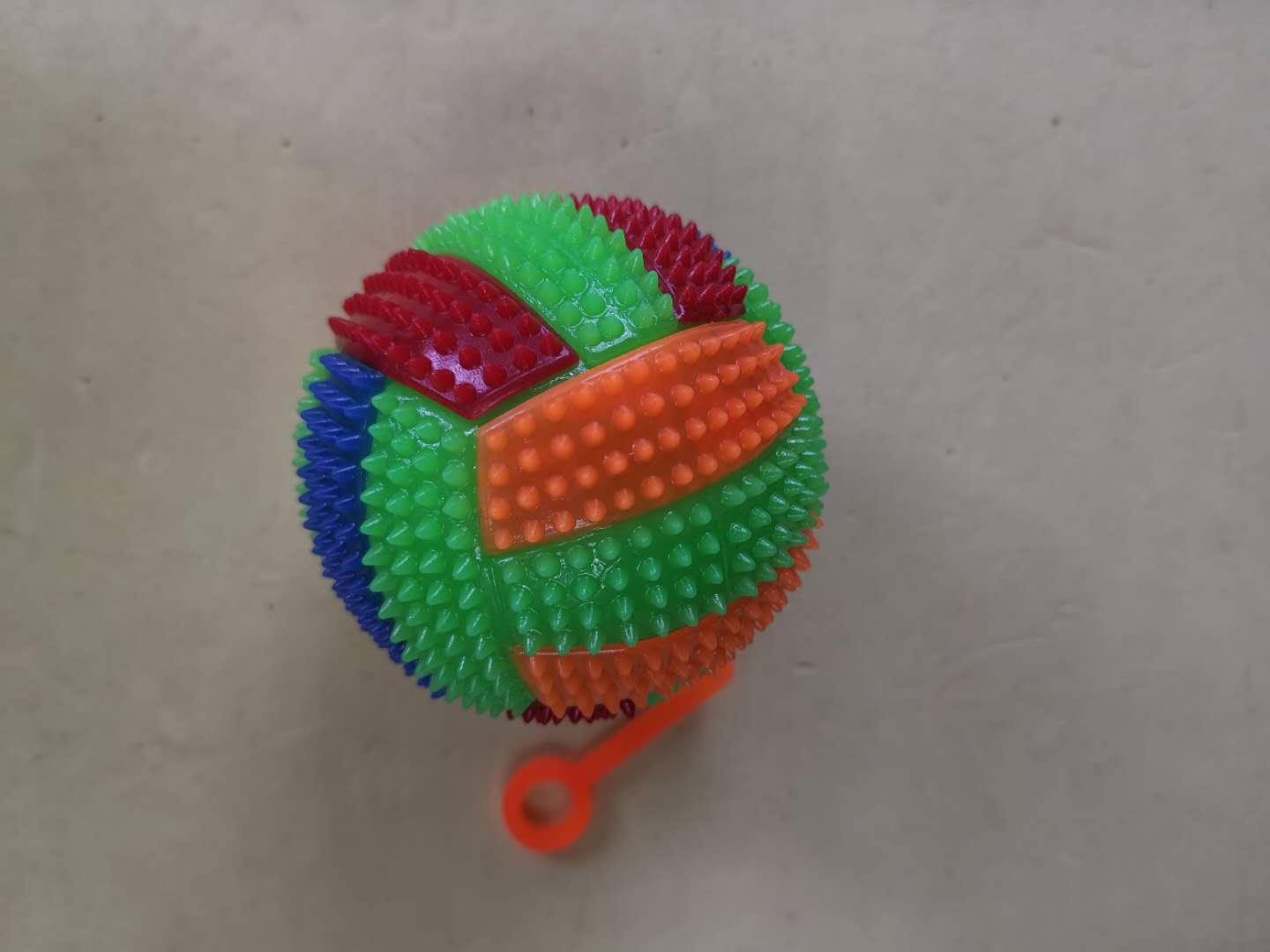 闪光发声排球图案球 闪光发光玩具闪光儿童益智玩具产品图