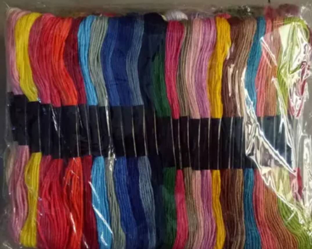 优质涤棉鞋垫绣花十字绣线毛线DlY编织线447色齐全绣花线