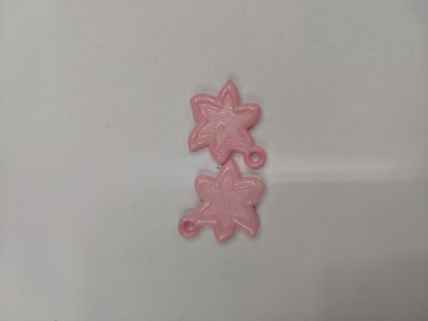 DIY jewelry accessories Cartoon leaf color Solid color jewelry accessories 11 details Picture