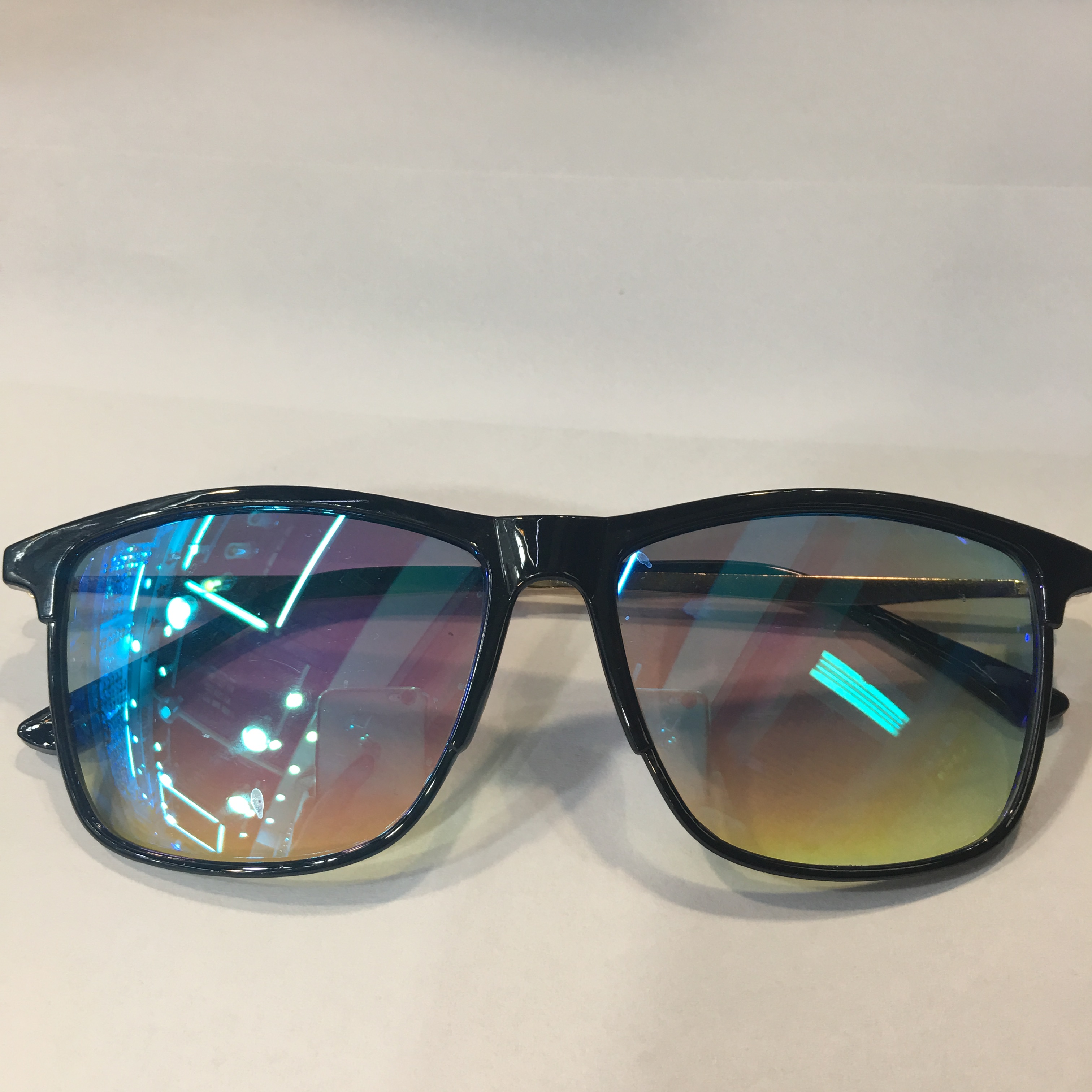 New Korean-style trendy UV-protective sunglasses for women, fashionable round face eye protection glasses