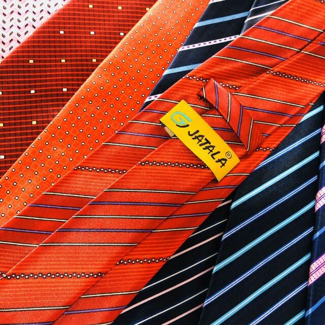 High-end men's formal ties, polyester ties factory direct sales, ties in multiple colors and styles Specification image