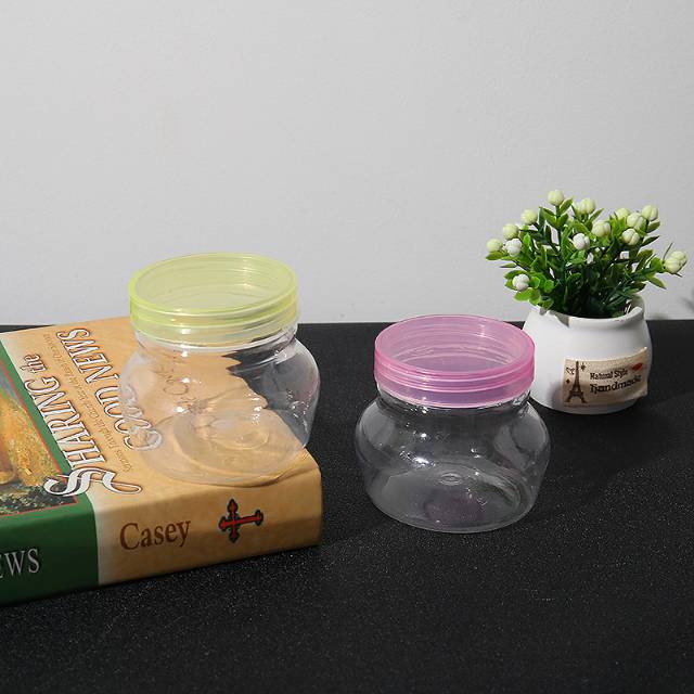 Plastic vase plastic bottle PET bottle Crystal clay bottle Children's jewelry plastic bottle stationery packaging bottle food packaging can thumbnail
