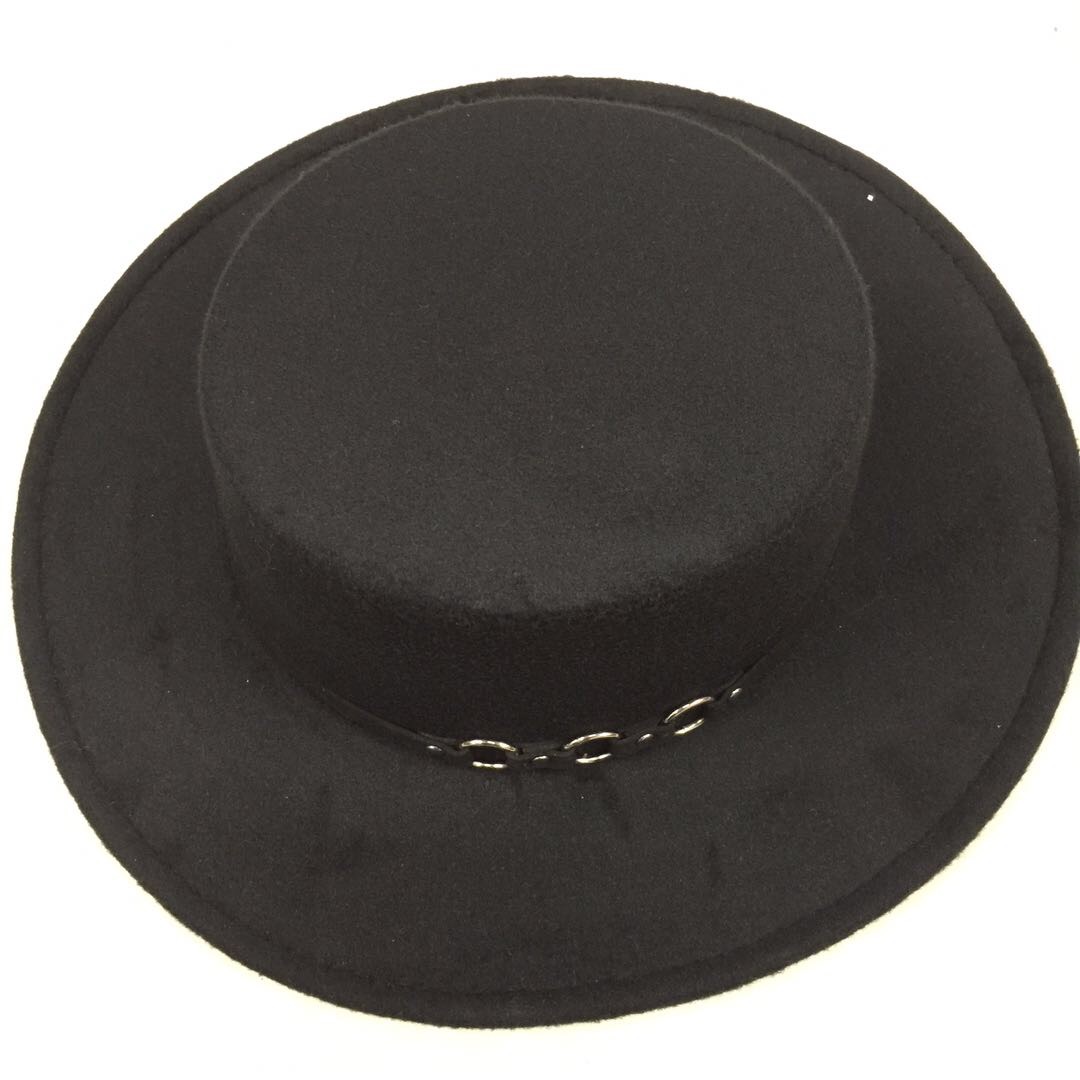 Elegant British-style woolen beret hats for ladies in autumn and winter, fashionable outings without brims, painter hats