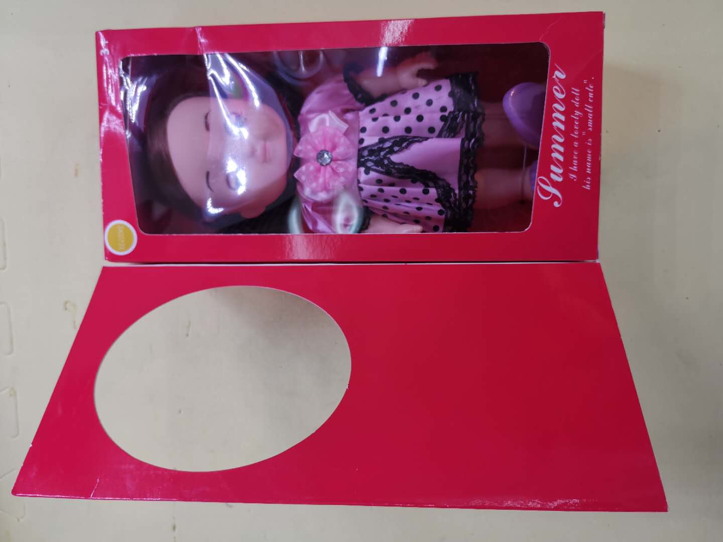 Barbie princess girl doll toy gift box, music doll