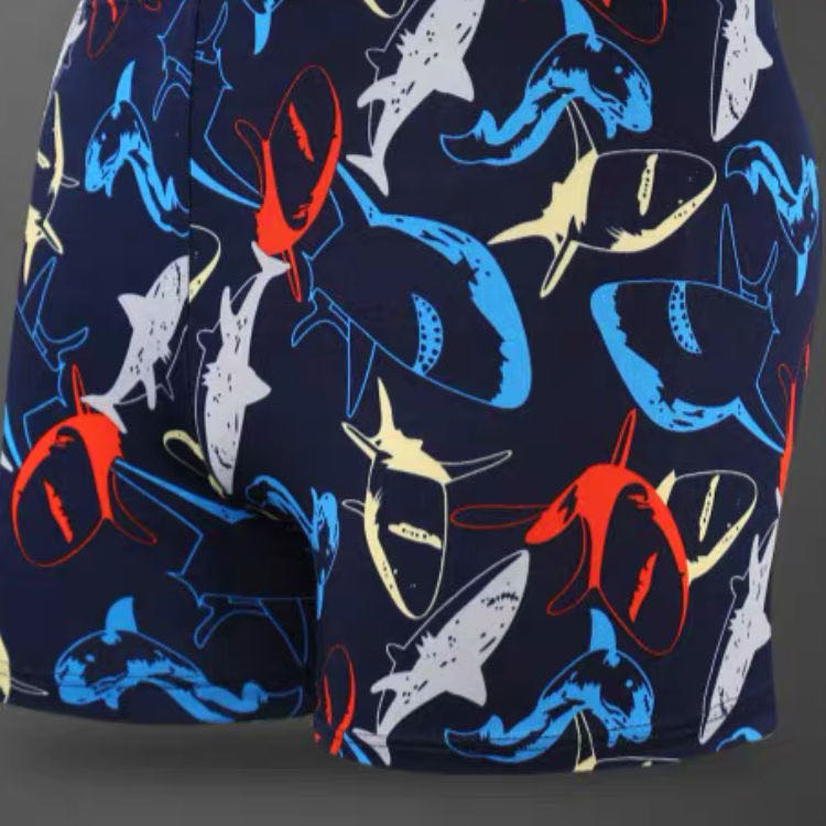 Authentic New Men's Boxer Trunks Fashionable Men's Swim Trunks Fancy Men's Swim Trunks Soak In Hot Springs details Picture