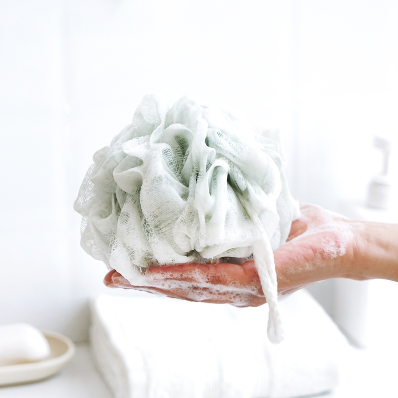 Soft Bath Flower Bath Ball Large Bath Towel Bath Flower Bath Ball Bath Ball Foam Four Colors details Picture