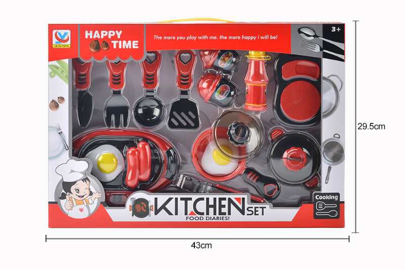 Simulated Kitchen Role-Playing, Baby Toys, Girls Cooking And Preparing Meals, Children's Sets For Girls And Boys details Picture