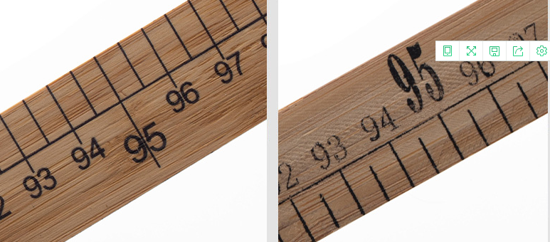 竹尺测量衣服的尺子服装裁缝工具木尺1米量衣尺30cm缝纫直尺市尺细节图