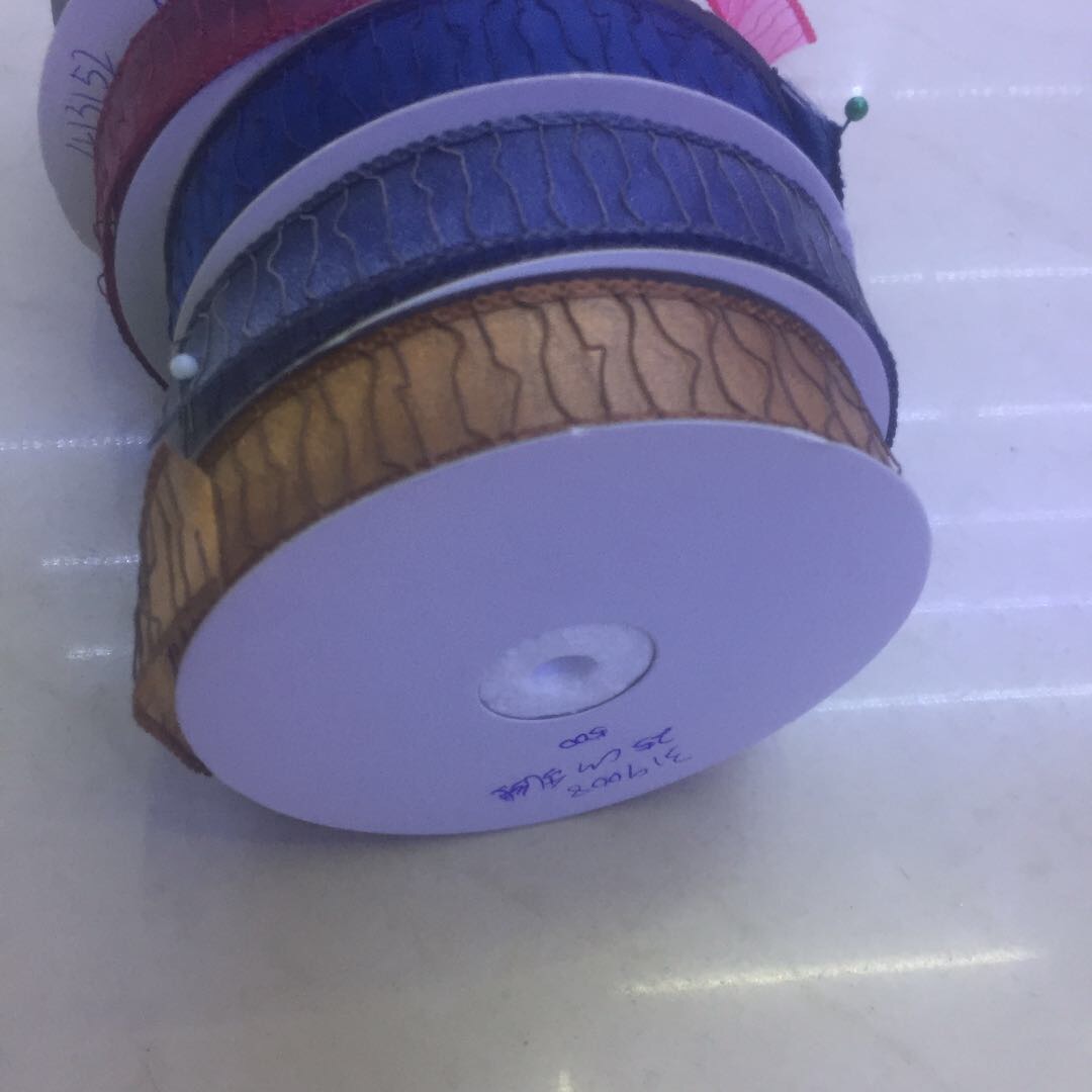 Factory direct sales of mesh ribbons for wedding gift packaging webbing Specification image
