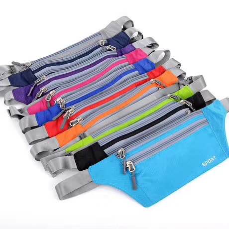Bolsa de cintura deportiva cinturón multifuncional impermeable running antirrobo invisible íntimo teléfono casual pequeño