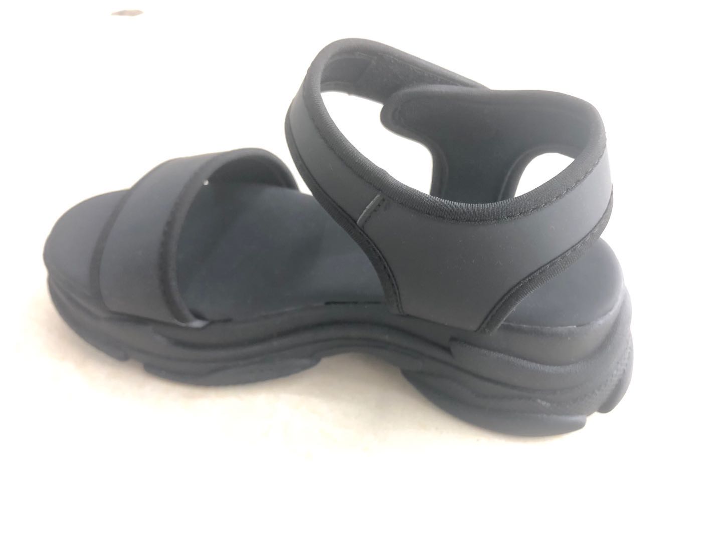 2020 Summer New Small Fresh Slippers Outside To Wear All-Matching Cowhide Sandals 597 Specification drawing