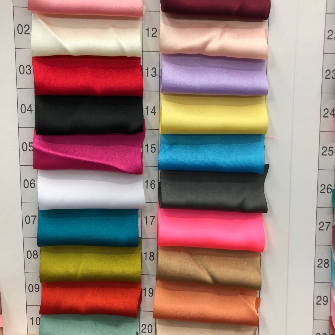 缎面雪纺面料汉服头巾头饰面料现货厂家直销当季新品可批发可零售