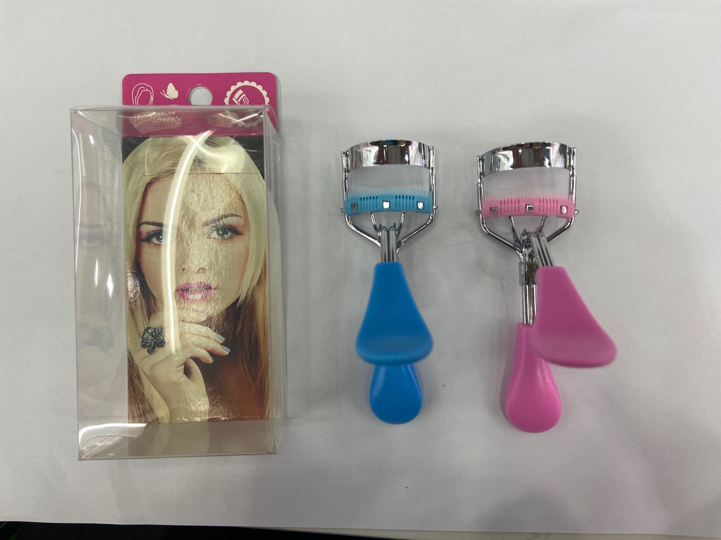 睫毛夹小型胶条替换眼睫毛夹卷翘女便携式化妆工具初学者持久定型