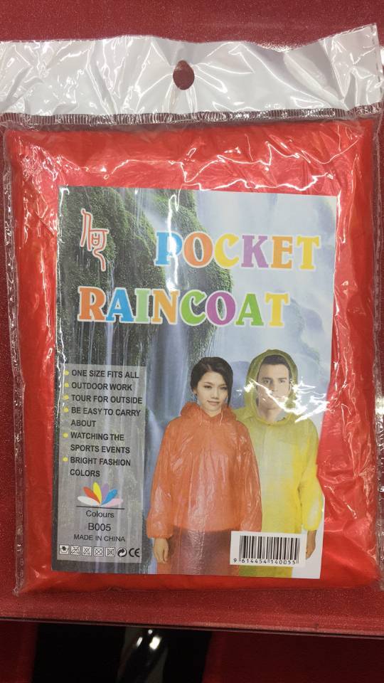 定制成人儿童加厚一次性雨衣单人徒步户外雨衣套装男女通用