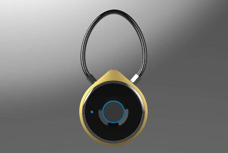 Yiwu good cargo W9 bloqueo de huellas dactilares bluetooth huella dactilar candado portátil APP bloqueo de huellas dactilares Specification image