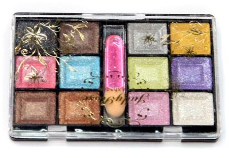 Charming and shiny eyeshadow, eight-color high-pearlescent wet eyeshadow details Picture