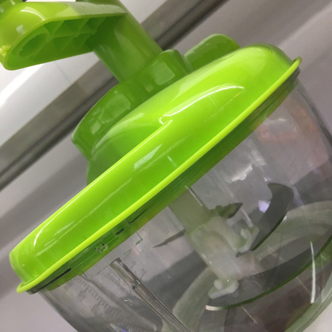 外贸出口家用迷你型便携式食品级塑料手动料理器 details Picture