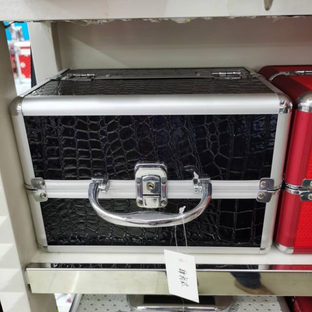 厂家直销女包化妆箱铝合金箱多层化妆箱首饰箱外贸箱图