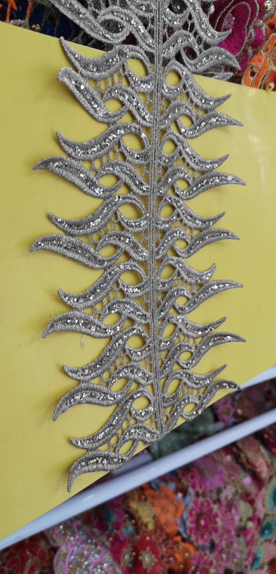 Chinese Style Embroidery Dress Repair Diy Clothing Accessories Soft Silky Smooth No Adhesive details Picture