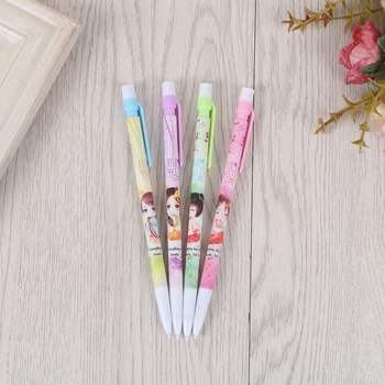 Cartoon automatic pencil Children learn to write active pencil lead rubber thumbnail