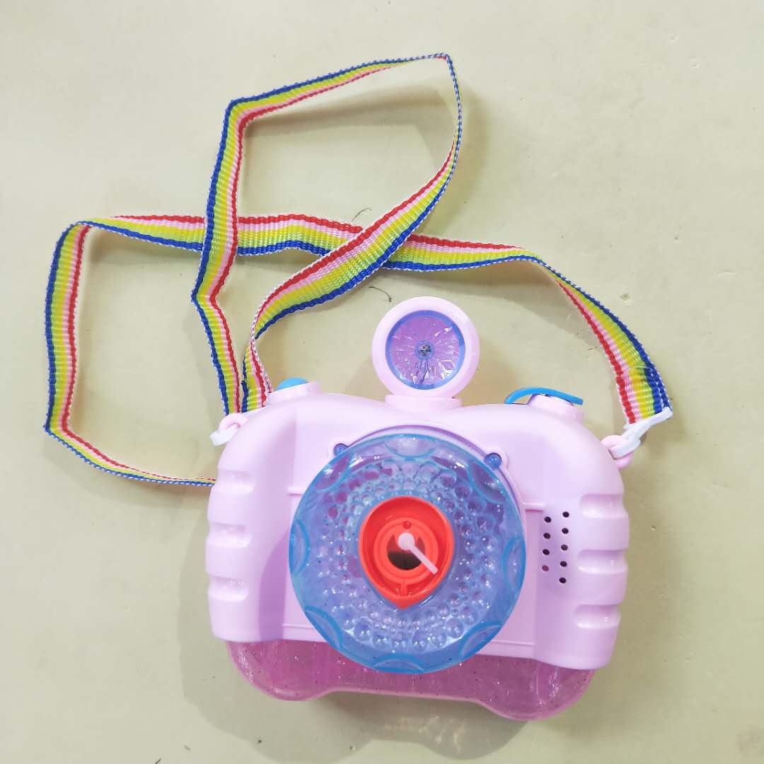 抖音神器网红玩具少女心可爱吹泡泡照相机儿童玩具电动泡泡相机闪光灯式详情图1