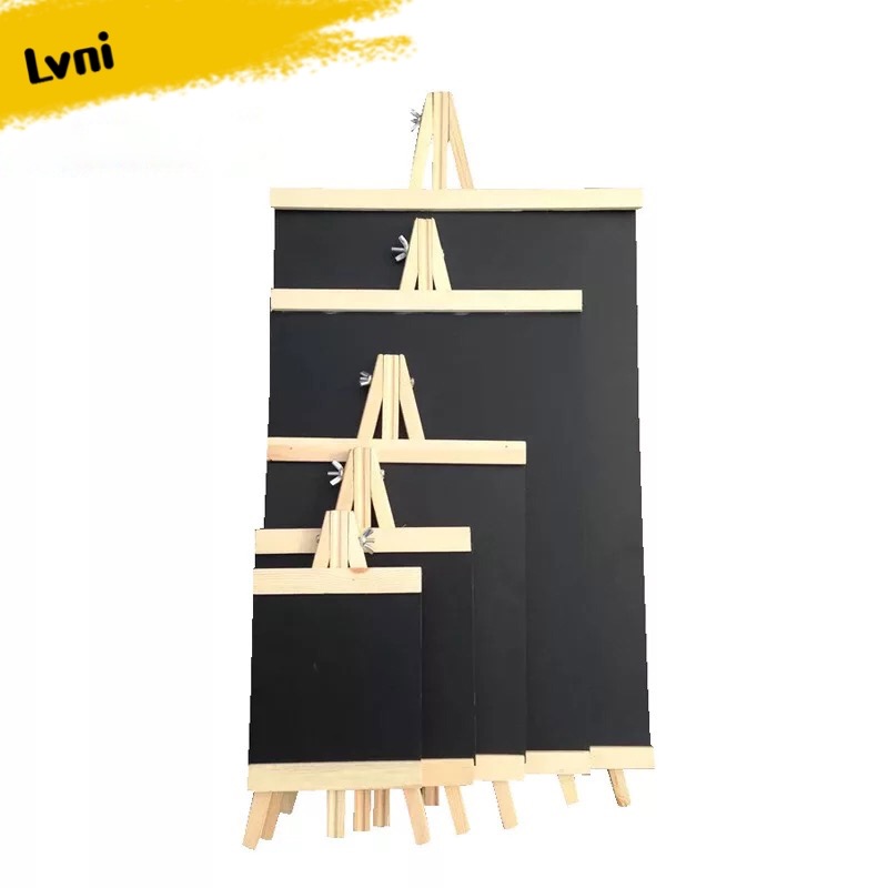 黑板三角支架黑板便捷式黑板支架黑板桌面吧台迷你黑板咖啡厅留言板广告板亚马逊细节图
