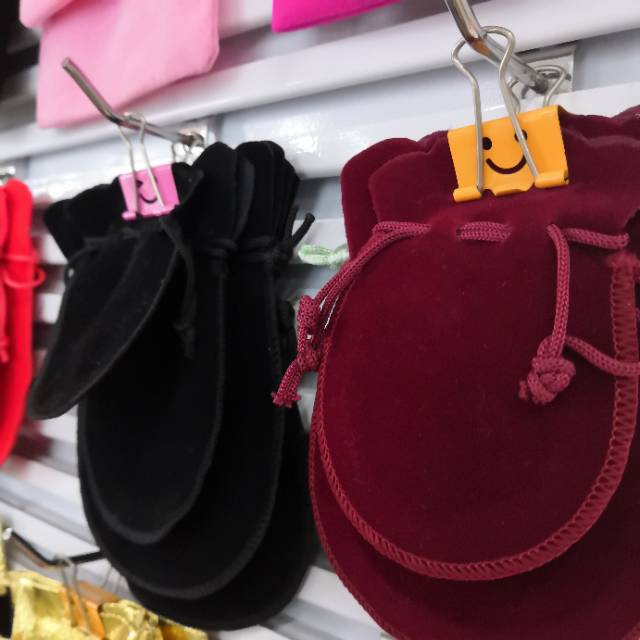 Wedding candy bags, plain bags, velvet bags, round bags, wholesale in stock, factory direct sales, sample customization details Picture