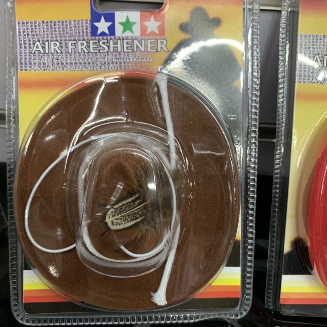 牛仔帽子形状香薰挂件外贸细节图