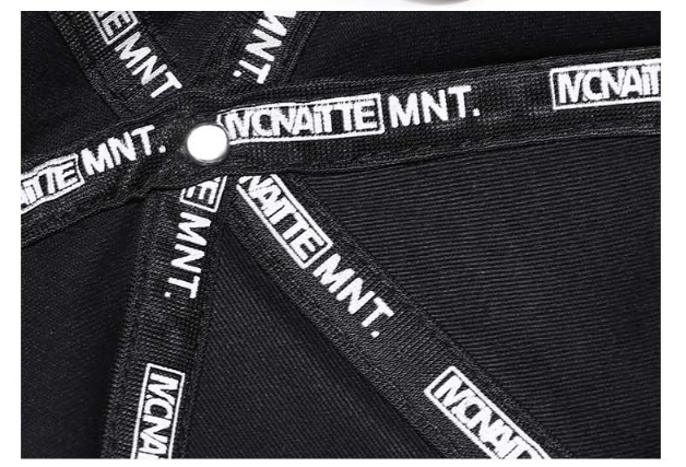 黑色大logo字母潮流直销棒球帽男潮韩版大头鸭舌帽潮牌秋冬细节图