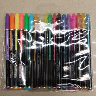 Meile Children's Graffiti Thick Stick Washable Watercolor Pen Painting Marker Student Brush Set Wholesale