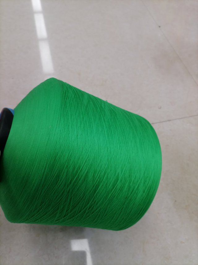 Polypropylene elastic filament, green spandex covered yarn shrink yarn, hand-woven and machine-woven special Specification image