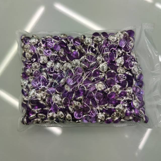 厂家直销双面撞钉高档电镀五金服装辅料女士配件装饰产品图