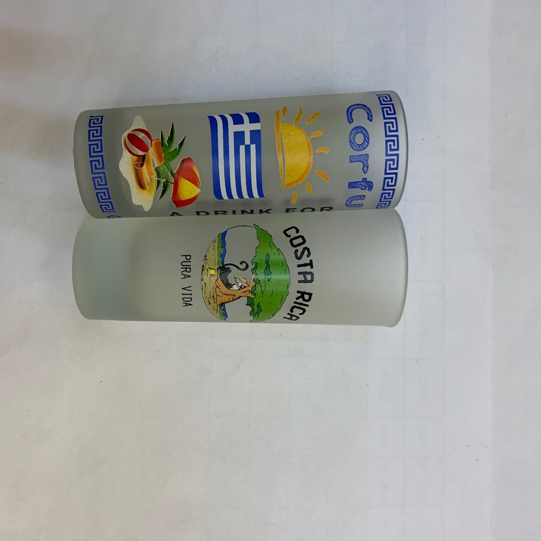 磨砂款平面玻璃笔筒北欧ins风格金色桌面收纳桶创意轻奢收纳盒彩色笔筒产品图