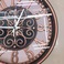 大数字金色复古圆盘挂钟客厅北欧钟表家用创意时钟现代简约大气挂表时尚石英钟细节图