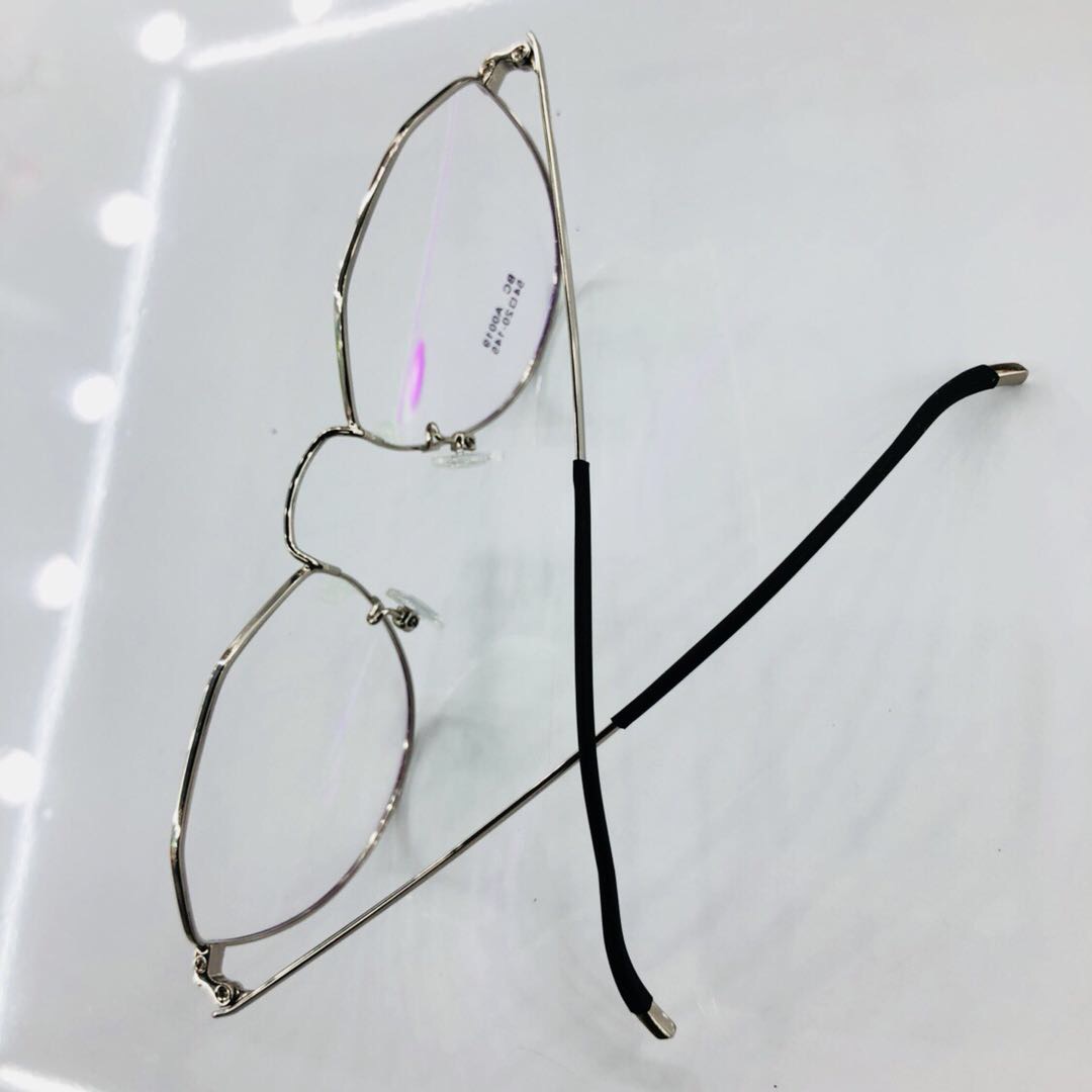 纯钛复古近视眼镜女有度数可配镜片近视眼镜详情图2