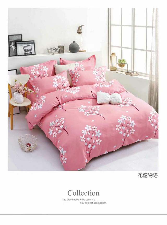Factory direct sales and wholesale of pure cotton and all-cotton printed four-piece sets, seasonal