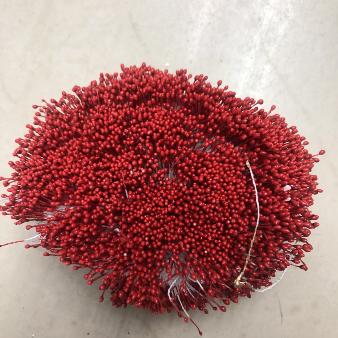 丝网花材料彩色铁丝丝袜花仿真花工艺红色铁线DIY仿真花材料