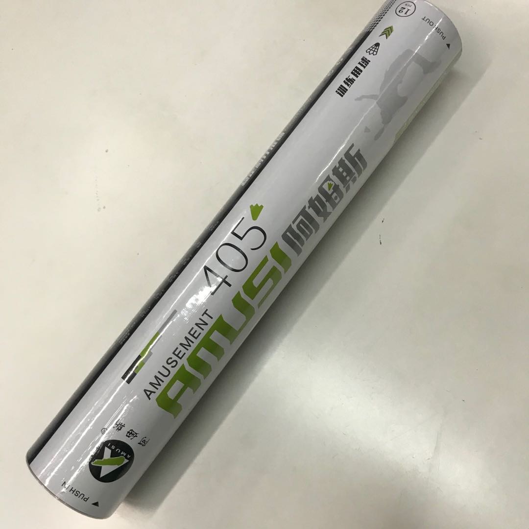 阿姆斯羽毛球 水鸭全园初级练习用球 初学娱乐家庭实惠装鸭毛球405