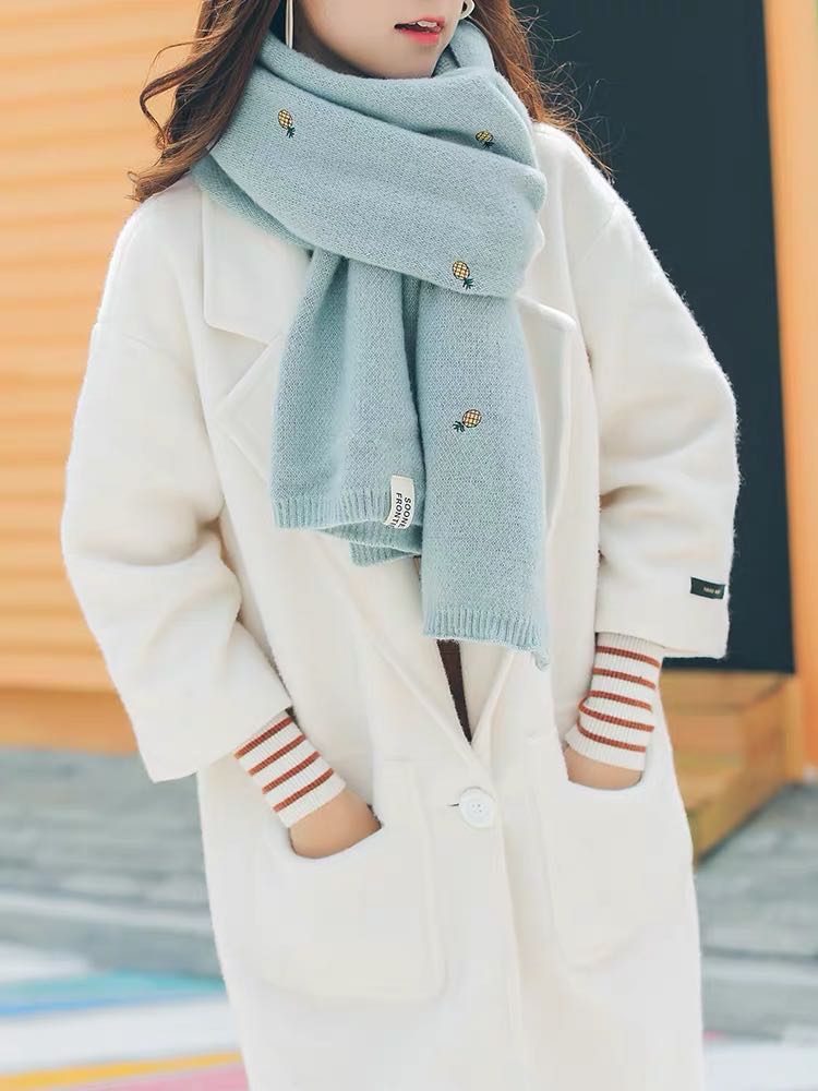 Women's Scarf With Casual Autumn And Winter Explosive Shawls Classic Long Neck