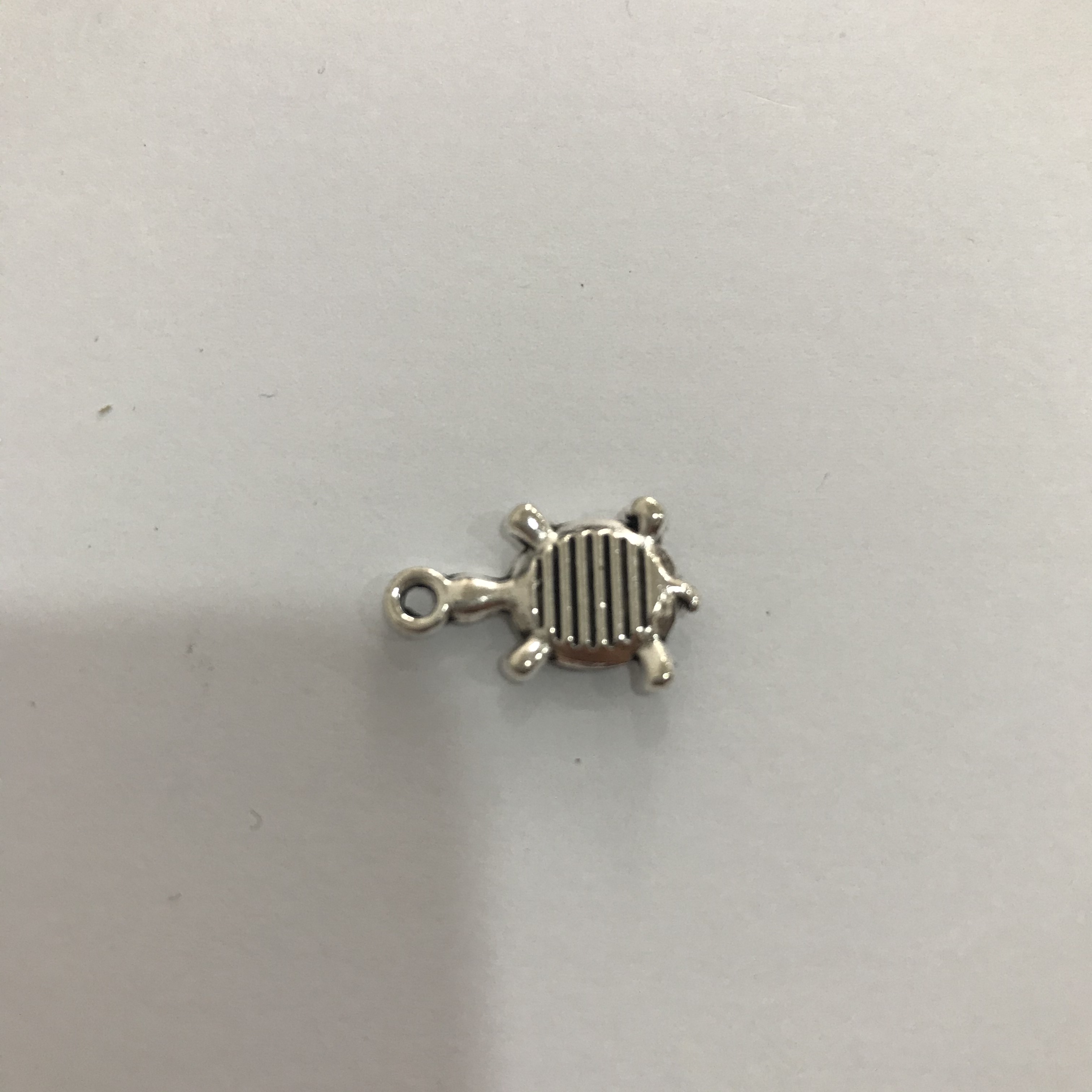 Marine Life Series Ancient Silver Turtle Pendant DIY Jewelry accessory, handcrafted material accessory 4022 details Picture