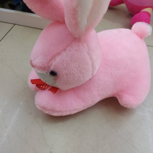 Bunny plush toy crystal super soft fabric children's toy thumbnail