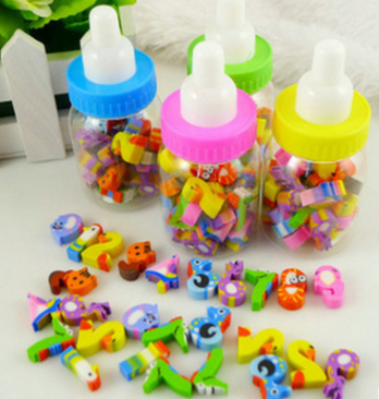 各种卡通造型橡皮擦热卖新款价格实惠易于擦拭产品图