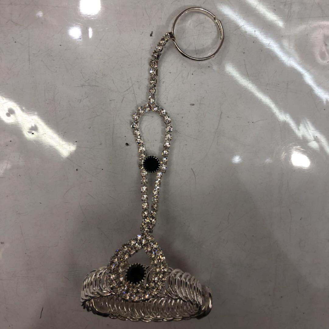 厂家直销铁环铜制电镀儿童手镯戒指首饰